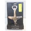 Image 1 : TAHARI BRAND "AIRPLANE" BOTTLE OPENER- NEW IN BO