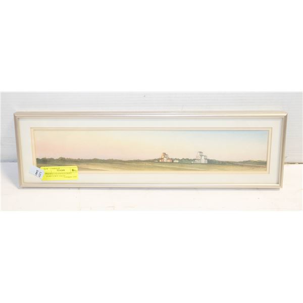 FRAMED LTD EDITION PRINT "HOMETOWN" #24/275
