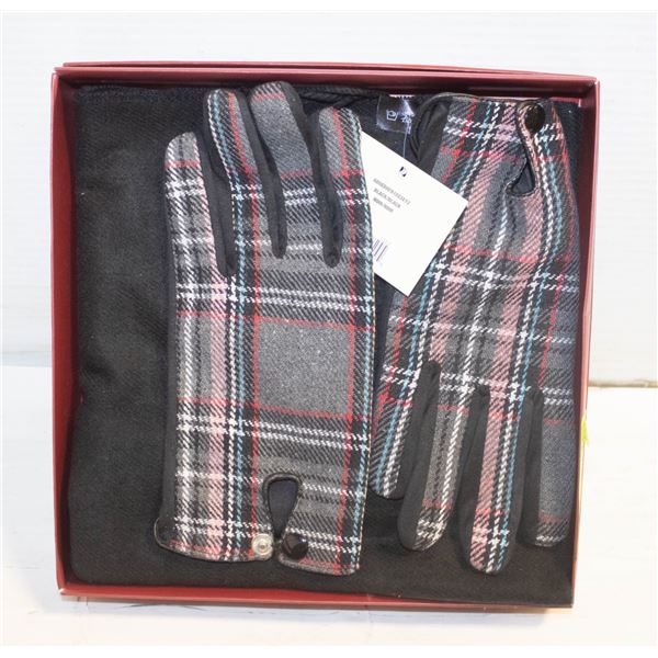 DENVER HAYES LADIES SCARF & GLOVES SET- NEW