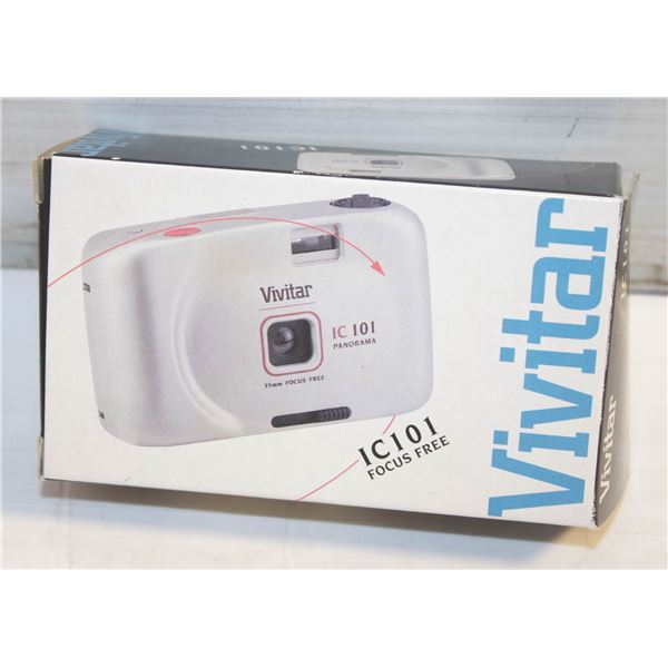 VIVITAR FOCUS FREE PANORAMA 35MM CAMERA