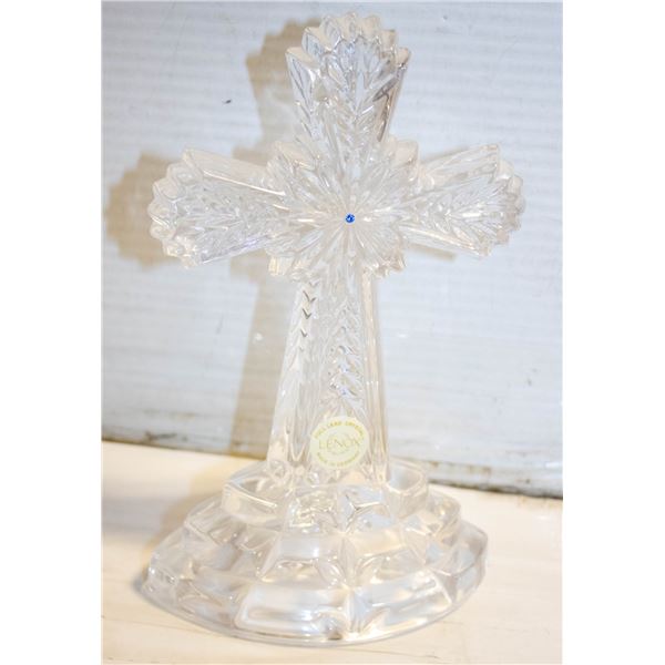 LENOX CRYSTAL CROSS- 8" MADE IN GERMANY