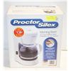 Image 1 : PROCTOR SILEX MORNING START 12 CUP COFFEE MAKER