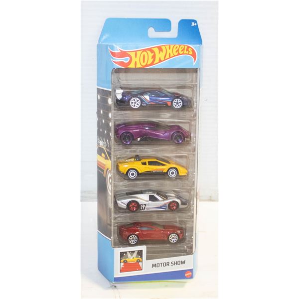 HOTWHEELS 5 PACK - MOT OR SHOW