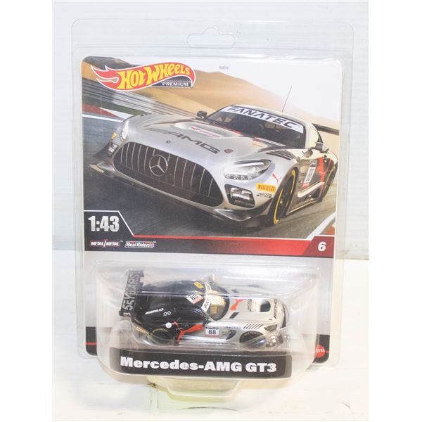 HOTWHEELS 1:43 MERCEDES AMG GT3