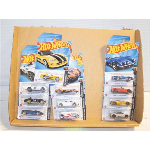 HOTWHEELS ROADSTERS 11 PACK