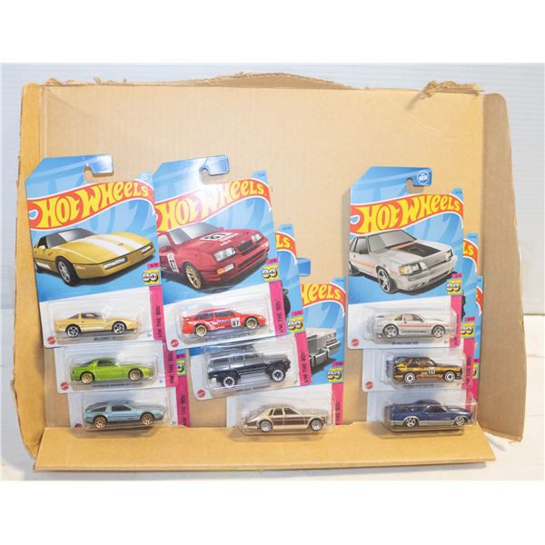 HOTWHEELS 80'S 9 PACK