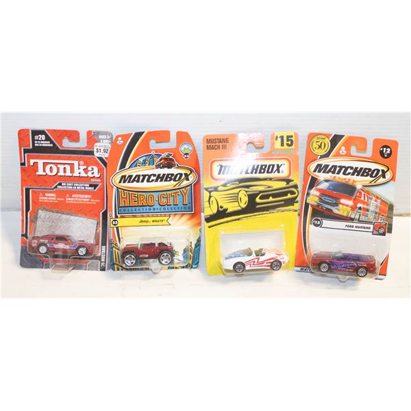 VINTAGE MATCHBOX 4 PACK