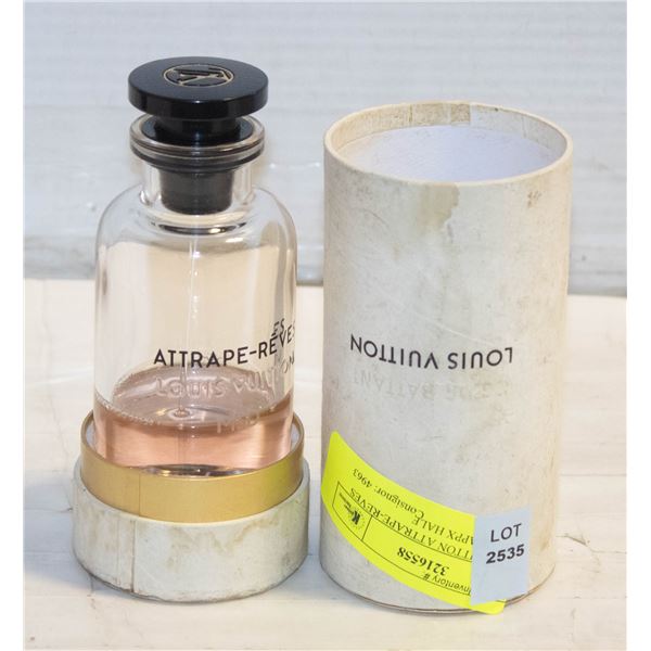 LOUIS VUITTON ATTRAPE-REVES PERFUME APPX HALF
