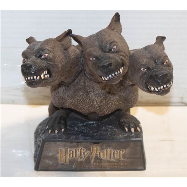 HARRY POTTER 3 HEADED DIG FLUFFY FIGURE BOBBLE