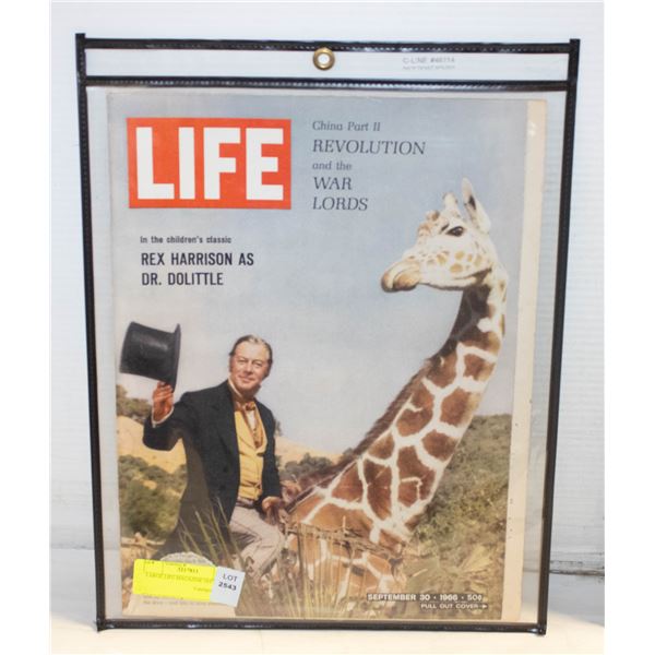 LARGE LIFE MAGAZINE SEPT 30 1966