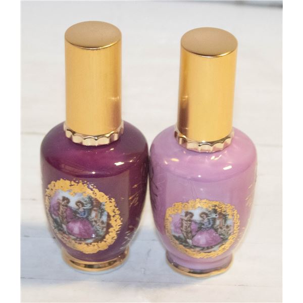 PAIR OF VINTAGE PERFUME AUTOMIZERS