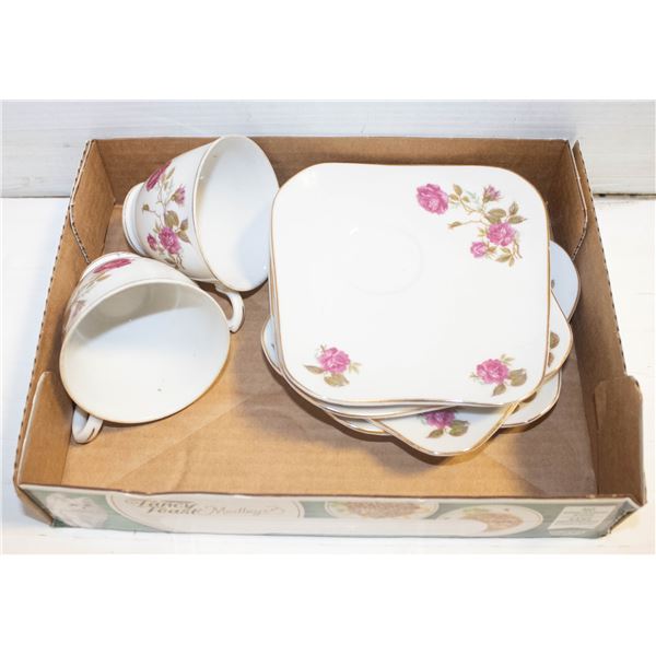 TEACUP AND PLATE SETS MADE IN JAPAN