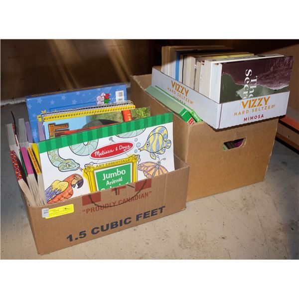 CHILDREN'S GAMES & ACTIVITY SETS- BOX LOT ASST.