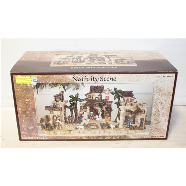 COSCO BRAND "NATIVITY SCENE" HAD PAINTED IN BOX