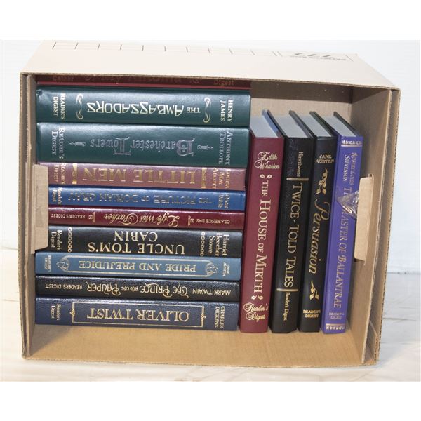 READERS DIGEST "GREAT AUTHORS OF HISTORY" BOOKS