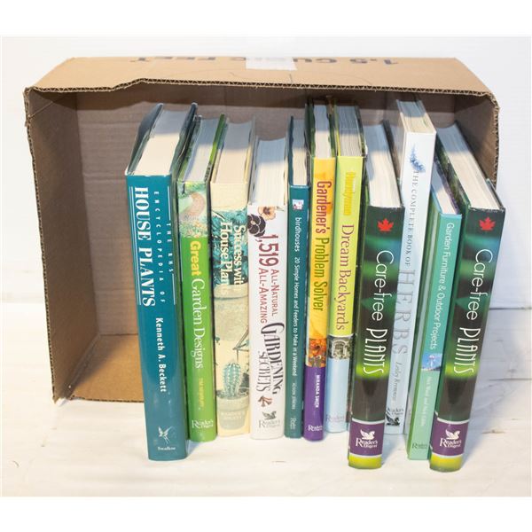 READERS DIGEST HARDCOVERS- YARD/GARDENING