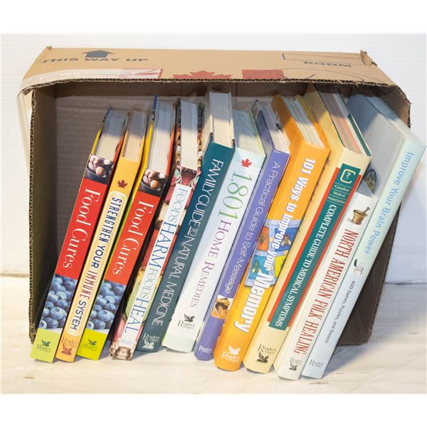 READERS DIGEST HARDCOVERS- HEALTH/WELLNESS