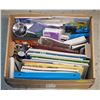 Image 1 : STATIONARY & SUPPLIES- BOX LOT ASSORTED