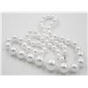 Image 1 : #47-SEA SHELL PEARL NECKLACE  6-14 MM