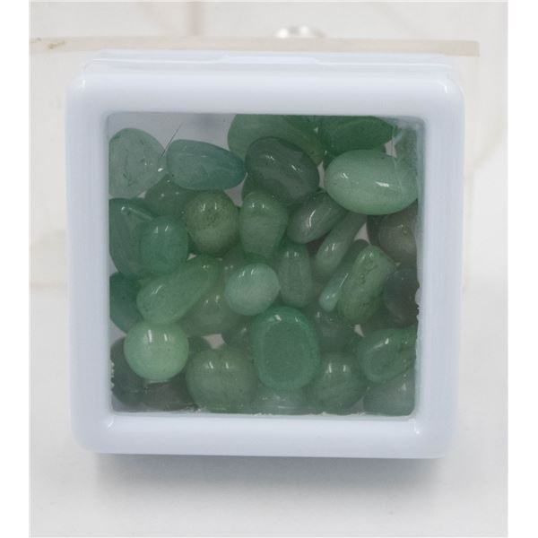 #185-NATURAL GREEN JADEITE ROUGHT  97.85 CT