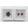 Image 1 : #193-PHODOLITE GARNET 1.50CT & SMOKEY QUARTZ 3.35