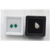 Image 1 : #244-GREEN AGATE 0.65 CT &  EITHOPIA OPAL 1.15CT
