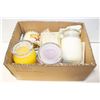 Image 1 : CANDLES- LOT OF 5 ASSORTED