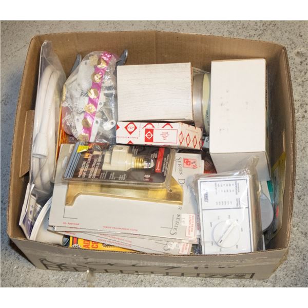 HARDWARE- BOX LOT ASSORTED