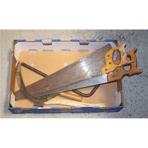 VINTAGE HAND TOOLS- ASSORTED