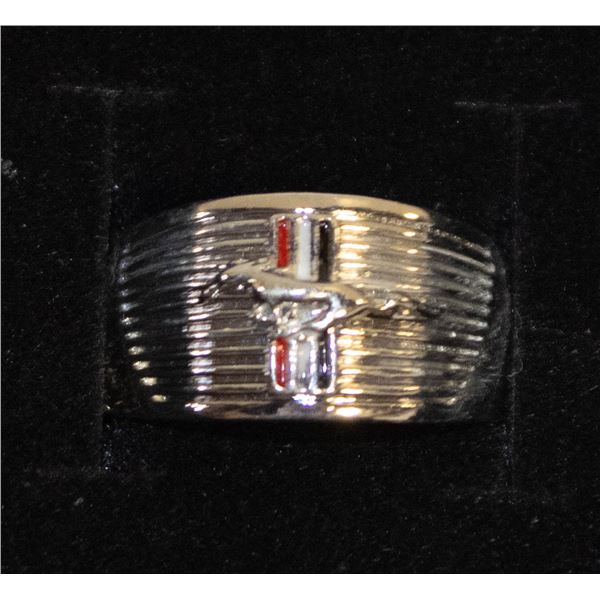 NEW "FORD MUSTANG" RING SIZE 11