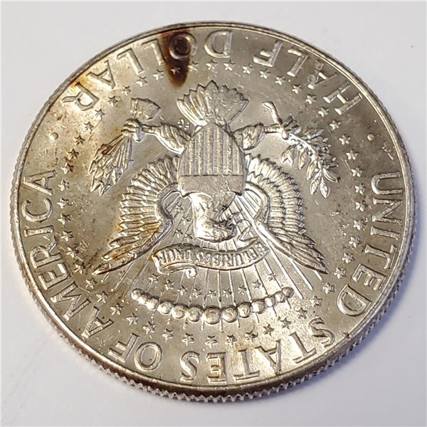 BZ1754-43 SILVER 1967 AMERICAN HALF DOLLAR  COIN
