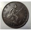Image 2 : 4)  BRITISH QUEEN VICTORIA 1877 ONE PENNY COIN.