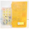 Image 1 : 2 BIN BOXES OF ELECTRICAL & 3M EAR PLUGS