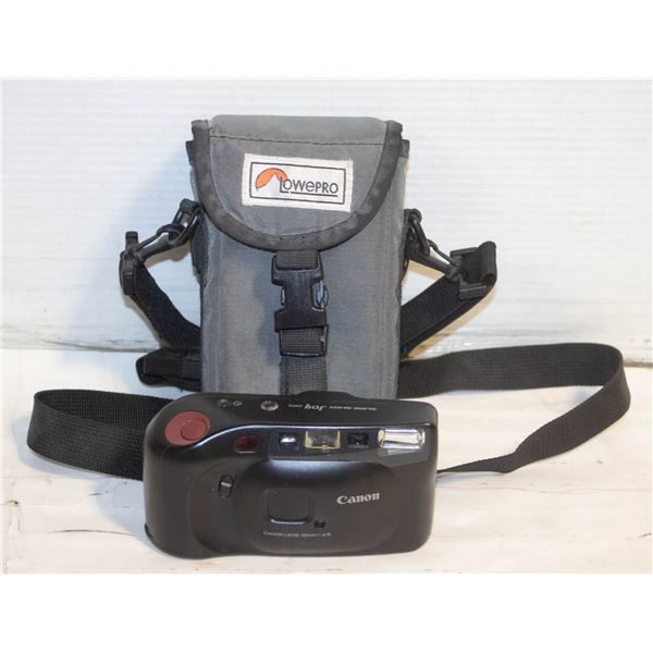 CANON SURE SHOT FILM CAMERA W/ CARRY BAG