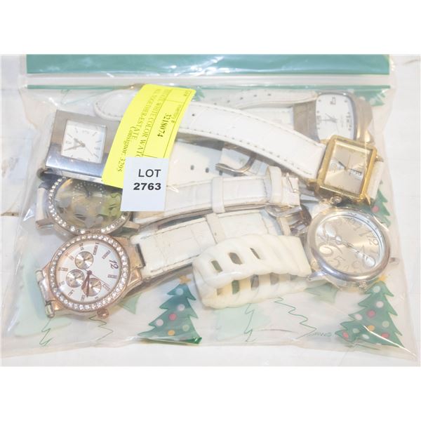 ESTATE WHITE COLOR WATCHES ALL TOGETHER-ESTATE