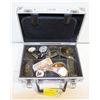 Image 1 : ESTATE METAL CASE FULL OF BELT BUCKLES & WATCHES