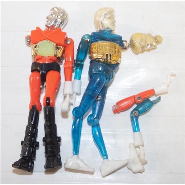 1970S SPACE FIGURE PARTS LOT