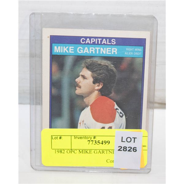 1982 OPC MIKE GARTNER 363