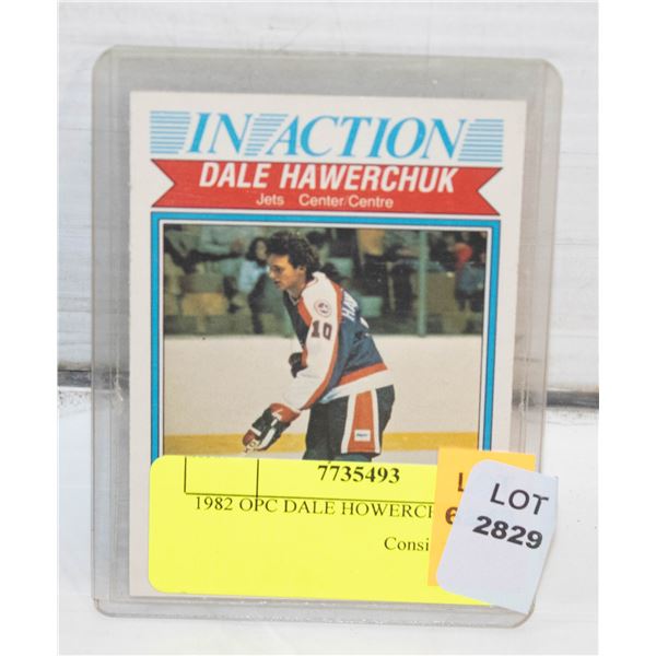 1982 OPC DALE HOWERCHUK 381