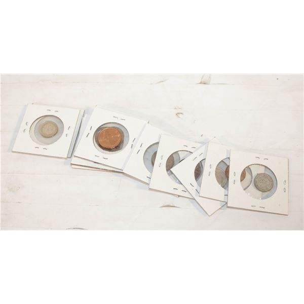 LOT ASSORTED WORLD COINS VINTAGE