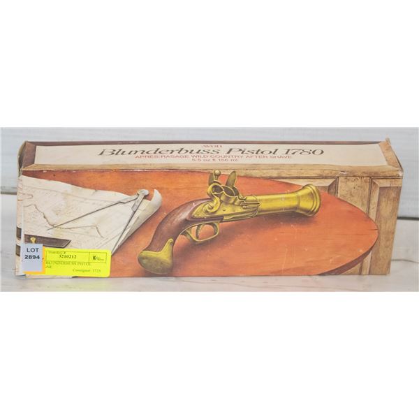 AVON BLUNDERBUSS PISTOL COLOGNE