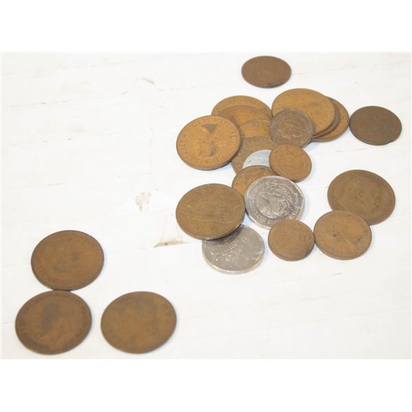 LOT 1910 AND UP ENGLISH COINS