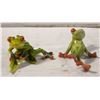 Image 1 : 2 DECORATIVE FROGS APROX 5.5"