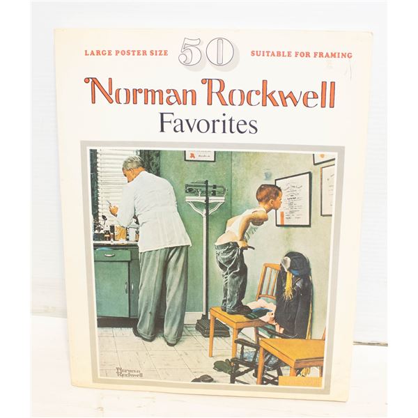 NORMAN ROCKWELL POSTER BOOK