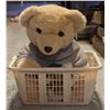 Image 1 : LARGE BEAR COLLECTION IN BASKET
