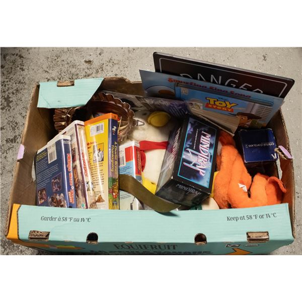 BOX ESTATE ITEMS ASSORTED