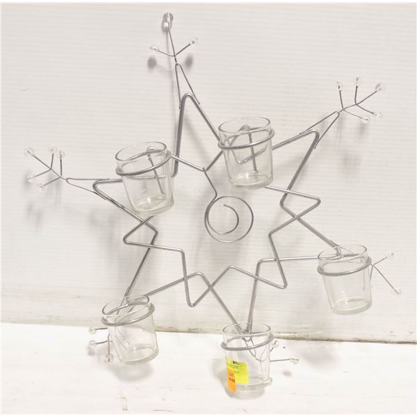 VINTAGE STAR /CANDLE HOLDER/ BIRD FEEDER