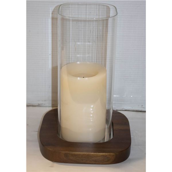 HURRICANE CANDLE TESTED 3 PIECES