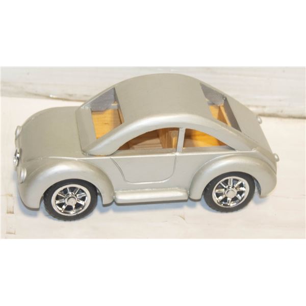 HANDCRAFTED WOOD VOLKSWAGON,FINE DETAIL 8X3 1/2IN