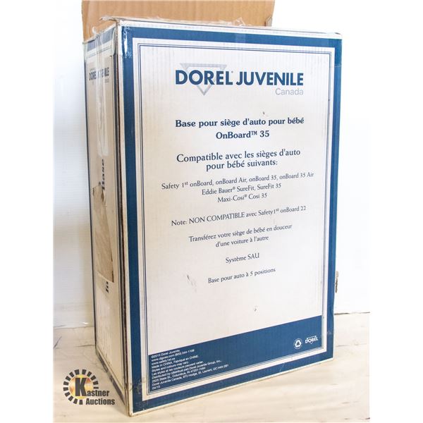 ONBOARD 35 INFANT CARSEAT BASE (NEW)